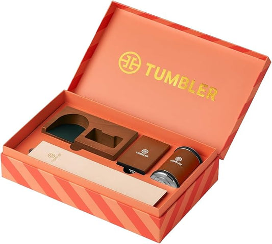 Tumbler Rolling Knife Sharpener Starter Set - Knife Sharpening Made Easy - Holiday Gift Set by TUMBLER