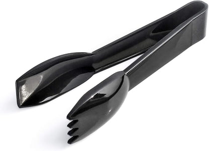 New Star Foodservice 42290 Utility Tong, High Heat Plastic, Straight Edge, 6 Inch, Set of 12, Black by NewStarFoodservice