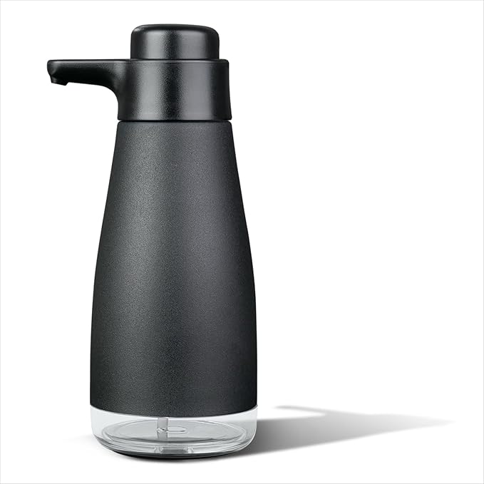 AIKE 15fl.oz Liquid Soap Dispenser for Dish and Hand Soap Matte Black by AIKE