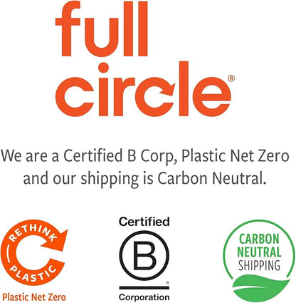 Full Circle Coconut Scrubber Sponges, Pack of 2 – Dual-Sided, Plant-Based Sponges Made with Coconut Shells, Cellulose & Recycled Materials, Safe for Nonstick Cookware - Image 7