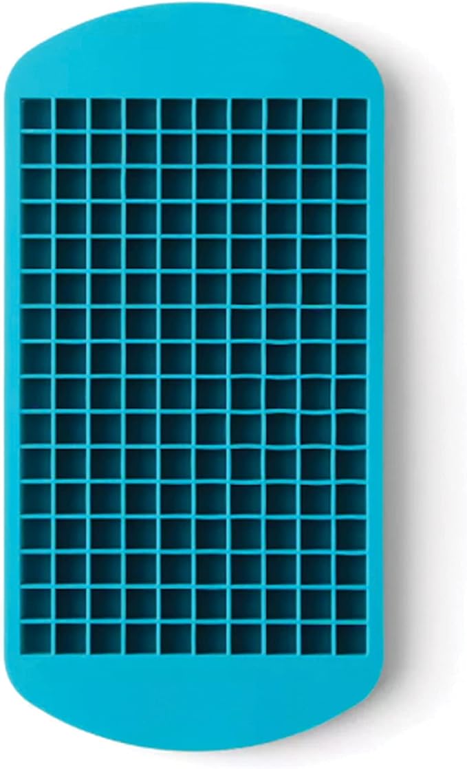 Houdini Crushed Ice Cubes Tray, Produces 160 Mini Cubes, Blue - Image 2