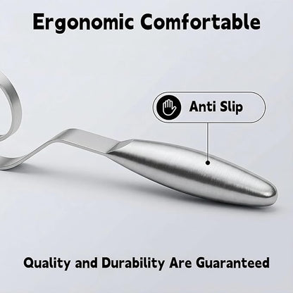Maxjoy Danish Dough Whisk Stainless Steel Hook for Bread Sourdough Mixing
