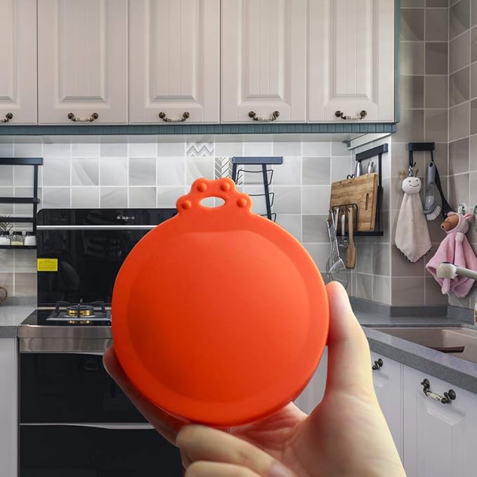 Yobbai 6 packs Pet Food Can Lids, Food Safe BPA-Free & Dishwasher Safe, Can Covers Most Standard Size Dog and Cat Can Tops - Image 6