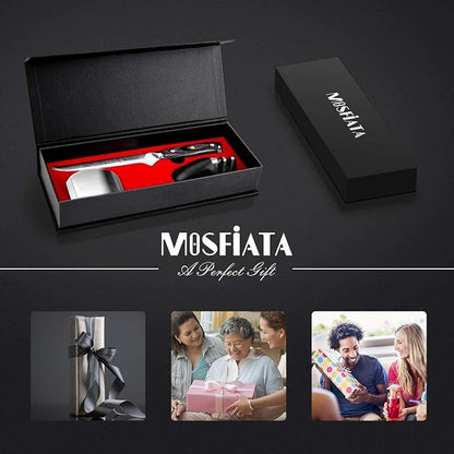 MOSFiATA 6" Boning Knife, Sharp Kitchen Cooking Knife with Finger Guard and Knife Sharpener, German High Carbon Stainless Steel EN1.4116 Chef’s Knife with Micarta Handle and Gift Box - Image 7