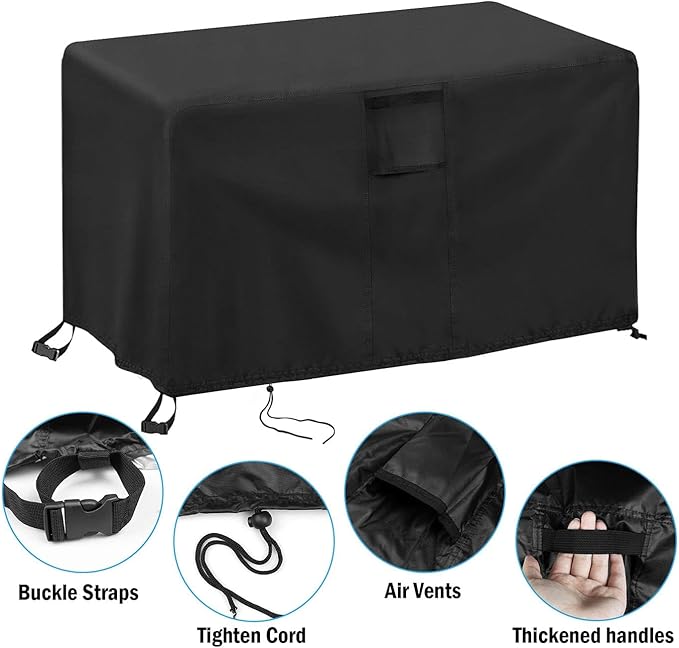 TheElves Custom Cover, Outdoor Covers Waterproof & Windproof & UV-Resistant & Tear-Resistant, Heavy Duty Cover for Patio BBQ Grills, Smokers and Fryers