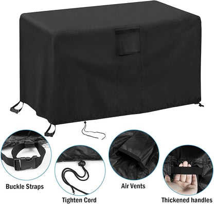 TheElves Custom Cover, Outdoor Covers Waterproof & Windproof & UV-Resistant & Tear-Resistant, Heavy Duty Cover for Patio BBQ Grills, Smokers and Fryers