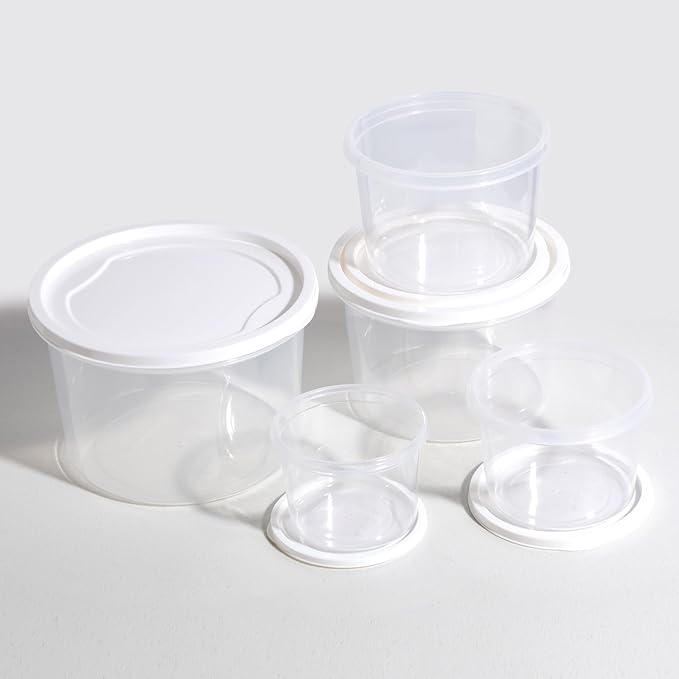 NVTED Big Bowl Food Storage Containers With Cover, Fresh-Keeping Transparent Storage Round Box Household Refrigerator Food Container for Everyday Use to Preserve Freshness (5, Circular) - Image 8