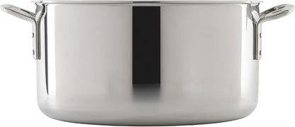 WINCO Tri-Ply Stock Pot, 20-quart, Silver - Image 3