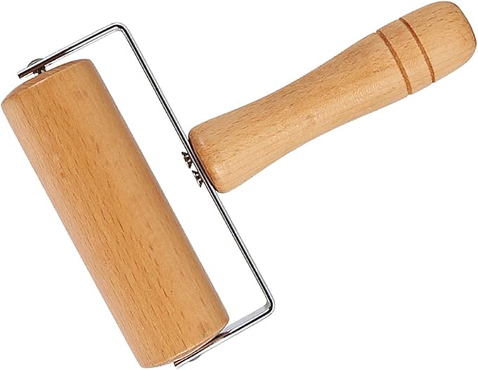 Small Rolling Pin, Pizza Dough Roller, Non Stick Wood Pastry Roller, Kitchen Wooden Rolling Pins for Baking Cooking Cookie Bread Tortilla Dumpling Fondant Clay (Style 3) - Image 2