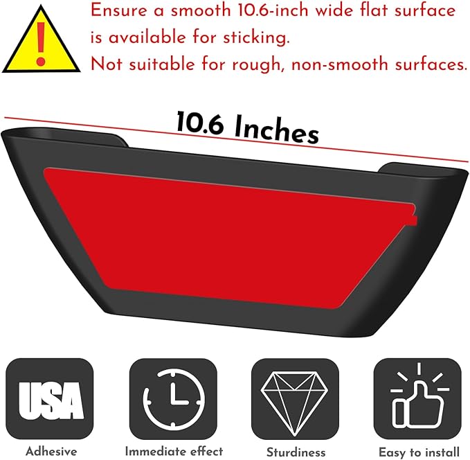 Universal Pot Lid Organizer for Cabinet - Upgraded Patented Niceyos 3 Pack Inside Cabinet Door Wall Mount Pan Top Storage Organizer Rack Holder for Kitchen, Fits 6" to 13" (Black) - Image 3