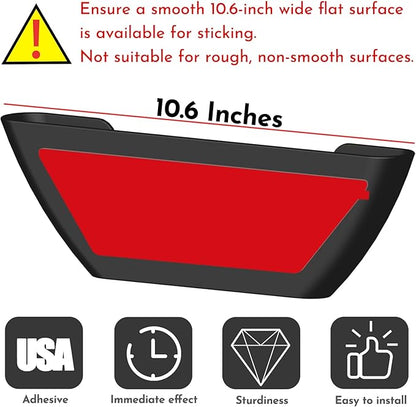 Universal Pot Lid Organizer for Cabinet - Upgraded Patented Niceyos 3 Pack Inside Cabinet Door Wall Mount Pan Top Storage Organizer Rack Holder for Kitchen, Fits 6" to 13" (Black) - Image 3