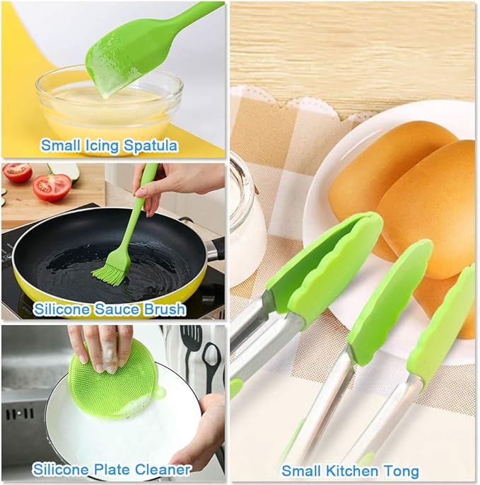 Cake Decorating Supplies,493 PCS Cake Decorating Kit 3 Packs Springform Cake Pans, Cake Rotating Turntable,48 Piping Icing Tips,7 Russian Nozzles, Baking Supplies,Cupcake Decorating Kit, Multicolor - Image 7