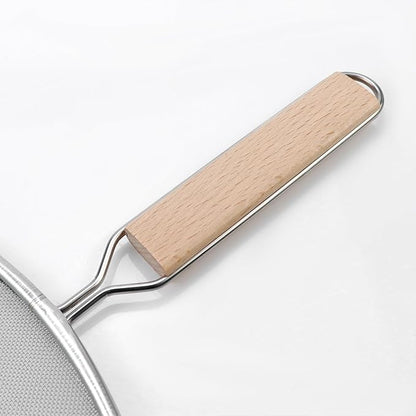 Oedema Set of 4 Splatter Screen Stainless Steel Grease Splatter Guard Fine Mesh Splatter Screen for Frying Pan, Skillet, Pot, Grease Oil Guard, 13"/11.42"/9.84"/8.23" - Image 5