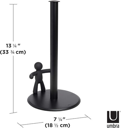 Umbra Buddy Countertop Paper Towel Holder, Black - Image 3