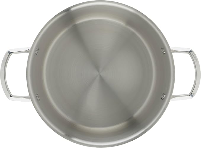 WINCO Tri-Ply Stock Pot, 8-quart, Silver - Image 7