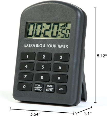 Extra Big & Loud Timer - for Noisy Commercial Kitchens! - Image 2