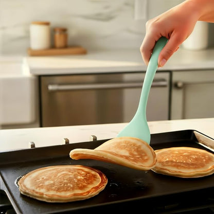 Spatula, Turner for Non-stick pans, Heat Resistant, Flipper, BPA Free Melamine Utensil with Ergonomic Handle by Reston Lloyd 11 inch, Seafoam - Image 8