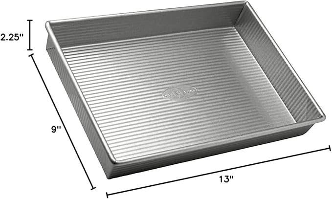 USA Pan Bakeware Rectangular Cake Baking Pan, 9 x 13 inch, Nonstick & Quick Release Coating, Aluminized Steel - Image 10