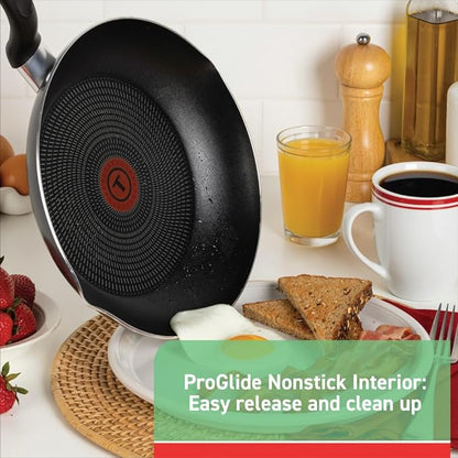 T-fal Initiatives Nonstick Stockpot 8 Quart Oven Safe 350F Cookware, Pots and Pans, Dishwasher Safe Black - Image 2
