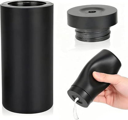 Silicone Dish Soap Dispenser, 8 Oz Refillable Squeeze Bottle, Leakproof for Kitchen Sink, Black - Image 8