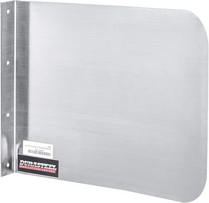 DuraSteel Stainless Steel Splash Guard for Sink & Fryer - 15" x 12" Wall Mount Shield for Deep Fryer Splash Guard Commercial - Stove Oil Splatter Protection Screen for Kitchen Area Safety & Hygiene