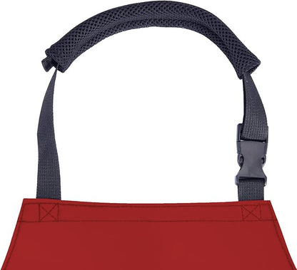 Homsolver Heavy Duty Vinyl Waterproof Apron for Unisex Adult, Ultra Lightweight, Chemical Resistant Industrial Work Apron