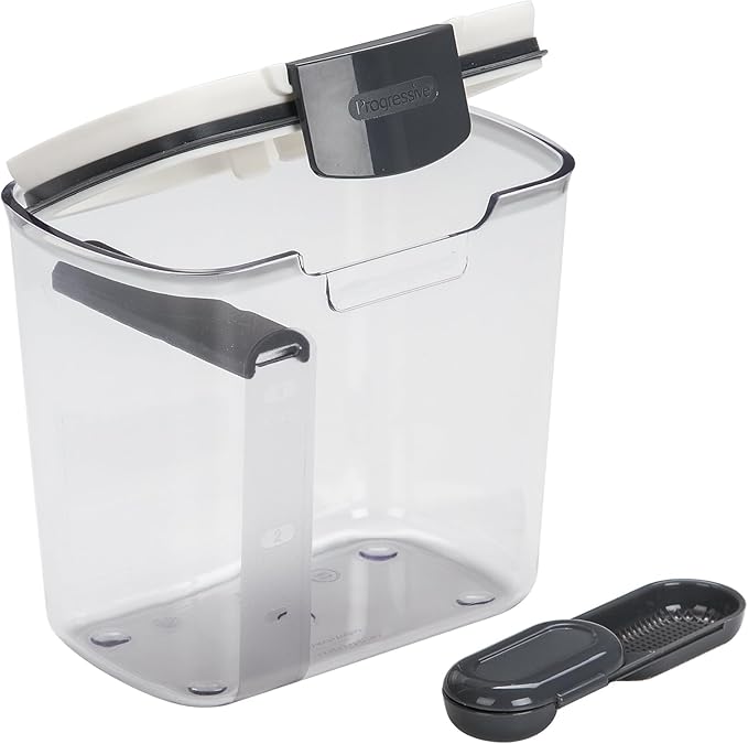 ProKeeper 1 Quart Airtight Powdered Sugar Storage Container – Grey, BPA-Free Plastic - Image 8