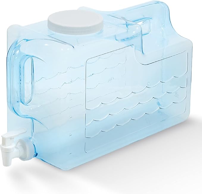 Arrow Home Products 3 Gallon Drink Dispenser for Fridge - Plastic Beverage Dispenser with Spigot for Easy Dispensing - BPA Free Plastic - Convenient Handle, Easy-Pour Spout by ArrowHomeProducts