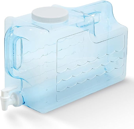 Arrow Home Products 3 Gallon Drink Dispenser for Fridge - Plastic Beverage Dispenser with Spigot for Easy Dispensing - BPA Free Plastic - Convenient Handle, Easy-Pour Spout by ArrowHomeProducts