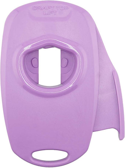 Draft Top Lift Universal Topless Can Opener - Smooth Edge Aluminum Can Lid Remover for Beer, Cocktails, & Soda - For Tailgating & Garnishes, as Seen on Shark Tank, Made in the USA, Magenta by DraftTop