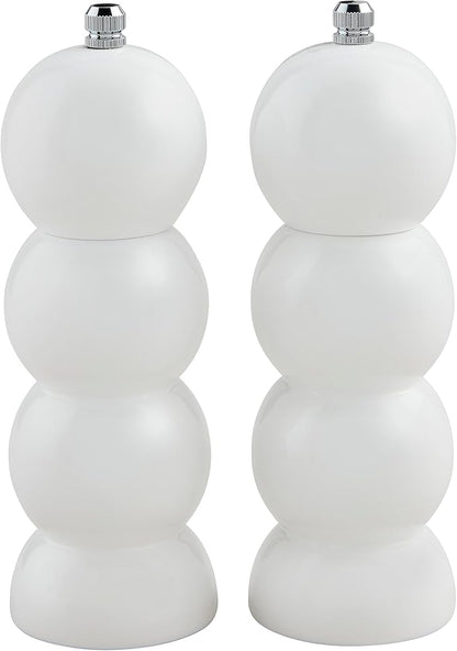 Mud Pie Classic Salt Pepper Grinders; 6.25" X 2.25"