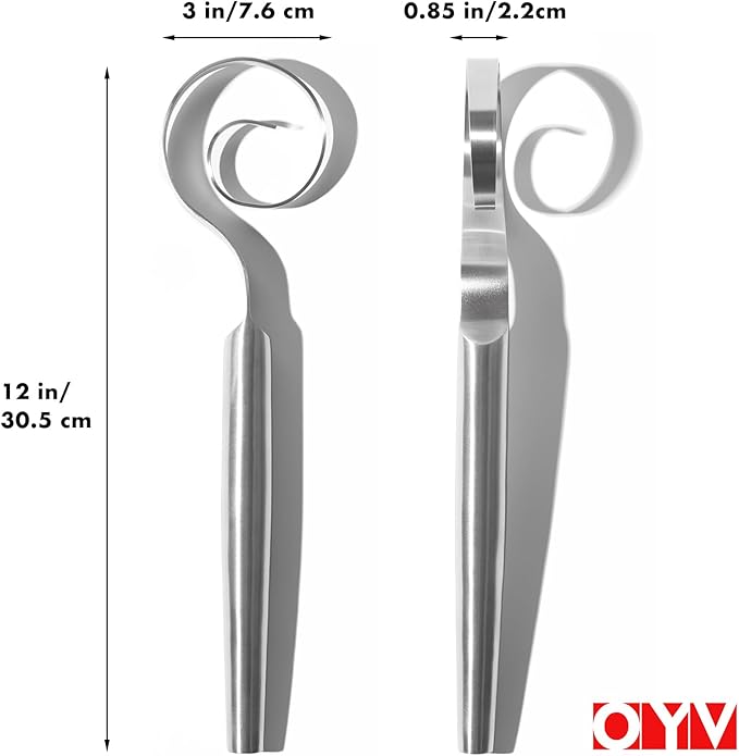 OYV 12-Inch Seamless Dough Whisk, 18/10 Stainless Steel Bread Whisk, Danish Whisk for Sourdough, Pizza, Cookies, Pancake & Waffle, Easy to Clean Sour Dough Tools - Image 7