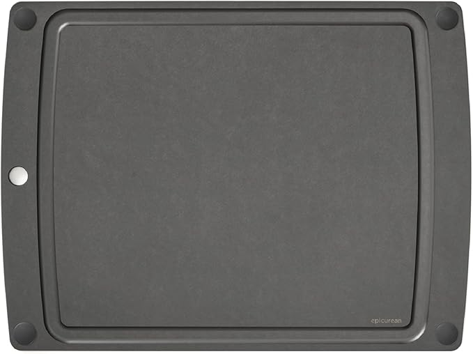 Epicurean 505-201502003 All-In- All-In-One Cutting Board with Non-Slip Feet, 19.5" x 14.5", Slate/Black by Epicurean