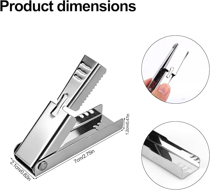 4pcs Crawfish Peeler Tool, Non-Slip Design Stainless Steel Shrimp & Crayfish Sheller Effortless Tail Peeling for Cooked Shrimp Seafood Shucker Easy to Clean Kitchen Gadget for Home & Restaurants