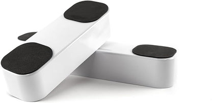 Three by Three Seattle 5 Piece Metal Organizer Tray Set for Storing Makeup, Stationery, Utensils, and More in Office Desk, Kitchen and Bathroom Drawers (2 Inch, Assorted Colors, Stripes) - Image 7
