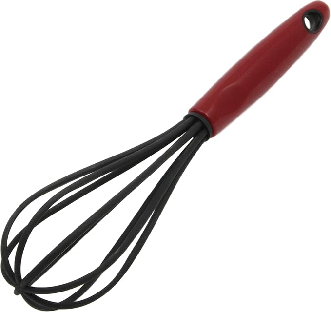 Chef Craft Select Nylon Sturdy Whisk, 10.5 inch, Red by ChefCraft