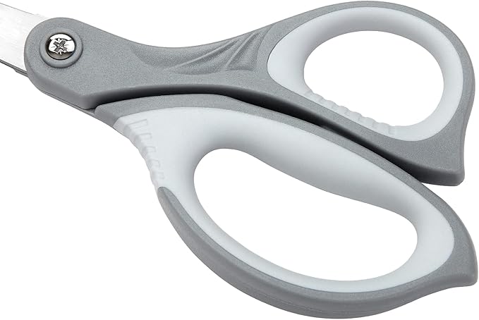 LIVINGO 8.5" Scissors All Purpose, 3 Pack Ultra Sharp Blade Shears, Professional Ergonomic Comfort Grip Scissors for Office School Home Supplies Fabric Sewing DIY Cutting General Use - Image 4