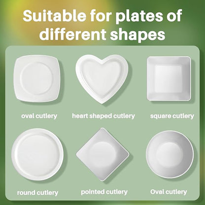 MAQIHAN 80Pcs Bowl Covers Reusable - Plastic Bowl Cover Elastic Fresh Keeping Bags Wrap Reusable Plastic Stretch Elastic Food Storage Covers Sourdough Baking Bread Proofing Rising（3 Sizes） - Image 6