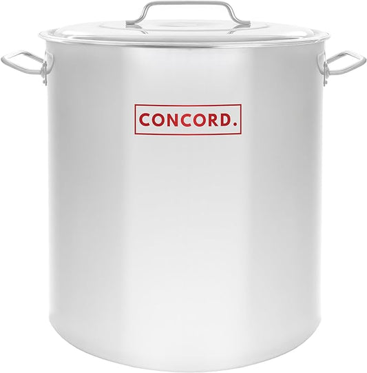 Concord Cookware Stainless Steel Stock Pot Kettle, 80-Quart by ConcordCookware