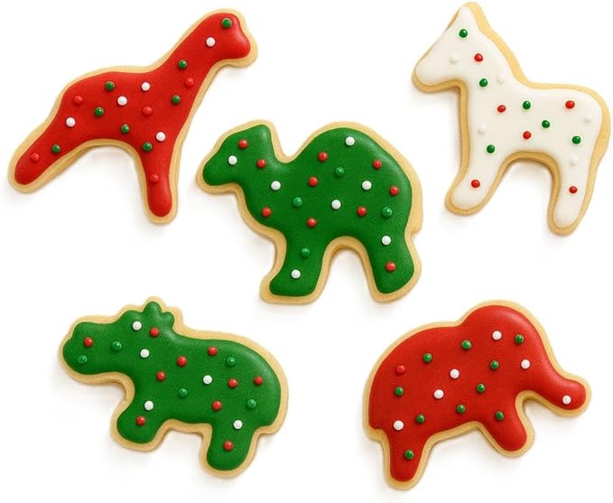 Mini Circus Animal Cookie Cutter 5 Piece Set from The Cookie Cutter Shop – Tin Plated Steel Cookie Cutters