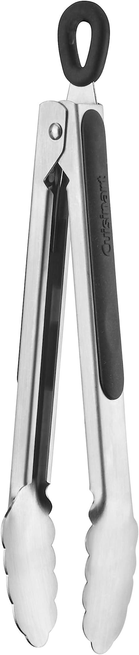 Cuisinart 2pc Tong Set - 7" & 9" Stainless Steel Kitchen Tongs with Locking Mechanism & Grip Handle, Dishwasher-Safe - Image 2