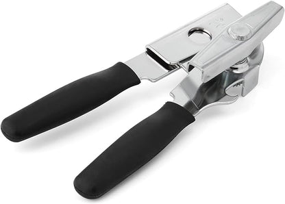 Swing-A-Way Comfort Comfort Grip Can Opener - All-Steel Construction, Smooth - Easy to Use, High-Carbon Cutting Wheel, Integrated Bottle Opener, Easy to Clean, Ideal for Arthritis and Seniors (Black) - Image 3