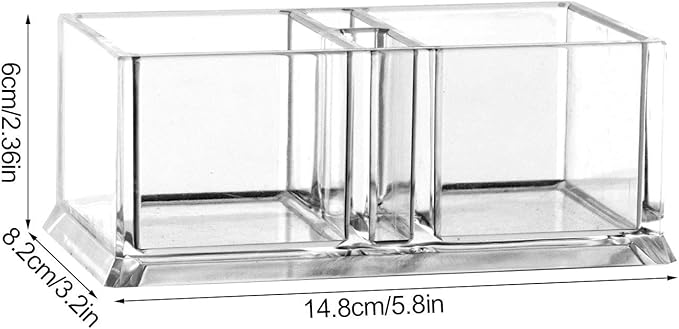 Coffee Sugar Bags Holder for Drink Packet Organizer,5.8x3.2x2.36 inch Tea Bag Sugar Caddy Dispenser Storage Box for Coffee Sugar Packet Stirrers Straws Holder,Home Restaurant Countertops Container - Image 2