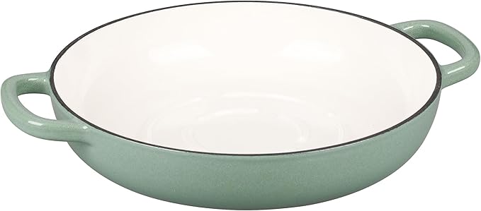 EDGING CASTING Enameled Cast Iron Dutch Oven Pot with Lid, Round Bread Oven for Homemade Sourdough Bread Baking, 6 Quart, Sage Green - Image 6