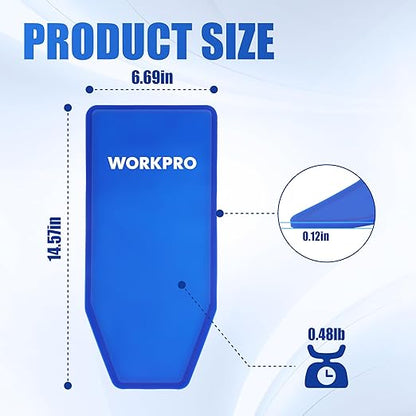WORKPRO Flexible Oil Funnel for Automotive Use, Foldable Oil Drain Tool for Quick and Clean Oil Changes, Featuring a Thicker Silica Gel for Durability and Maintains Shape