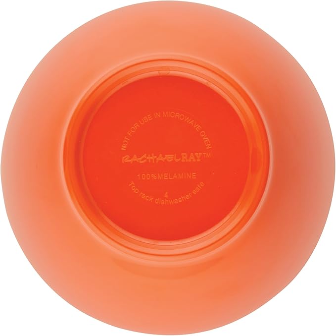 Rachael Ray Pantryware Mixing Bowl Measuring Cup and Utensil Set, 10 Piece, Orange - Image 14