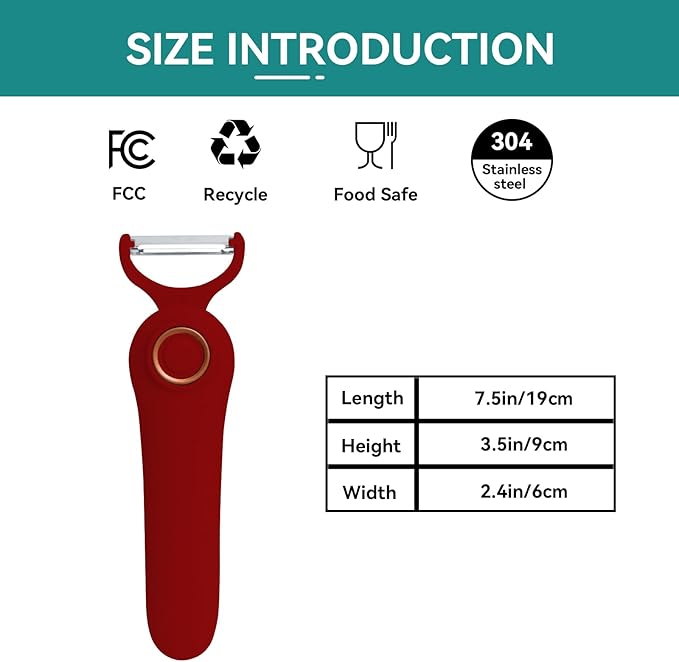 3-in-1 Electric Peeler | Auto Blade for Fruits/Vegetables | 3 Interchangeable Blades | Type-C Charging,Battery Capacity 1500 mAh | Kitchen, Travel, Camping - Image 2