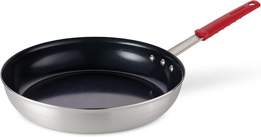 Tramontina Professional 14-Inch Ceramic Non Stick Extra Large Frying Pan, Heavy-Gauge Aluminum Skillet with Ceramic Nonstick Coating, Dishwasher and Oven Safe, Black by Tramontina