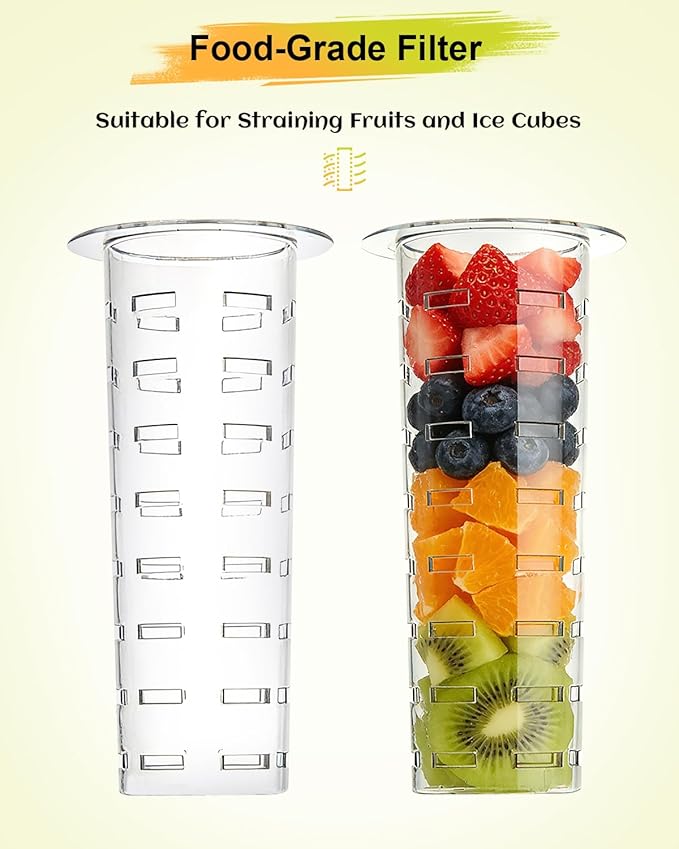 1 Gallon Drink Dispenser 2 Pack with Stand - Glass Beverage Dispenser for Parties, Juice, Water - Includes Spigot and Filter Separation and Chalkboard Labels