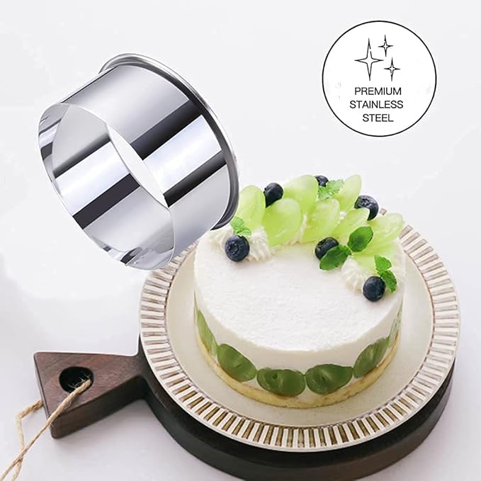 12 Pieces Biscuit Cookie Cutter Set With Tin Box Biscuit Plain Edge Round Cutters Metal Ring Baking Molds, Stainless Steel Cookie Dough Biscuit Muffins Cutters in Graduated Sizes - Image 5